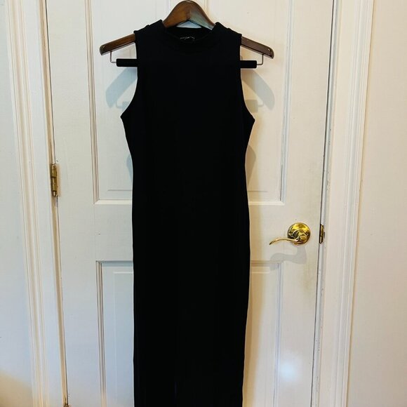 Eileen Fisher Mock Neck Sleeveless Dress Size Medium - Picture 3 of 16